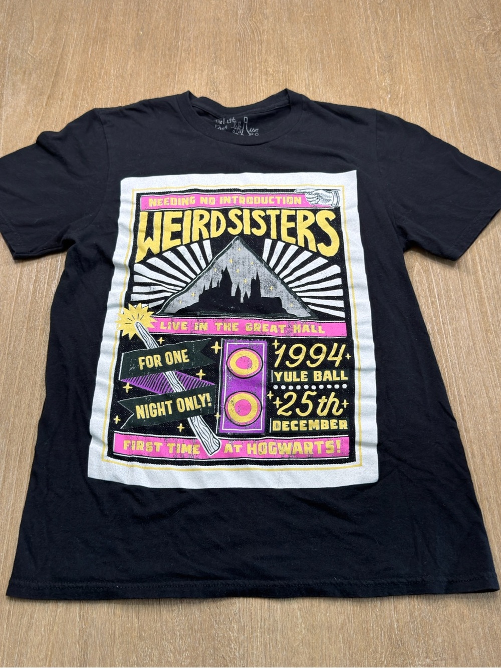 Weird Sisters Graphic Tee - Black- Small